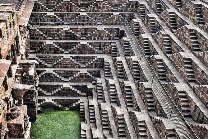 Abhaneri Chand Baori Stepwell Day Trip from Jaipur - Chand Baori: What To Expect When You See the Stepwell Up Close