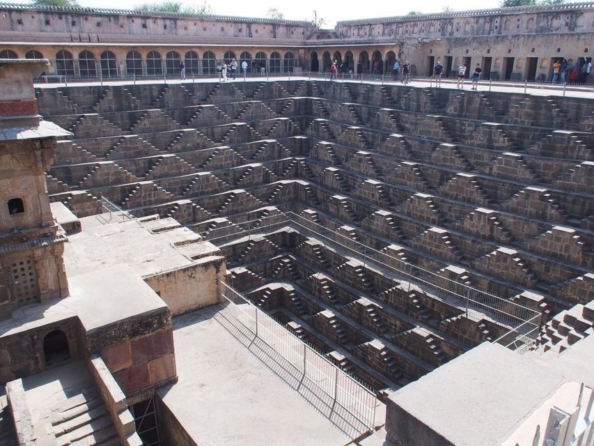 Agra to/from Jaipur with Chandboari Stepwell & Sikri Visits - Chand Baori stepwell: how to make 45 minutes feel like more