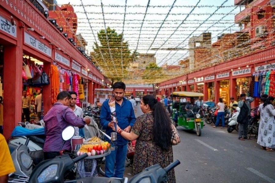 Culture walking and food tour with guide in Jaipur. - Key highlights