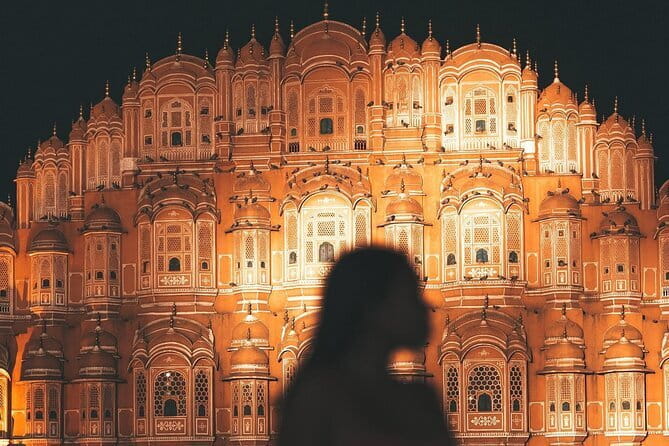 Explore Jaipur at Night with Patrika Gate - Jal Mahal at Night: The Lake Setting Makes the Photos