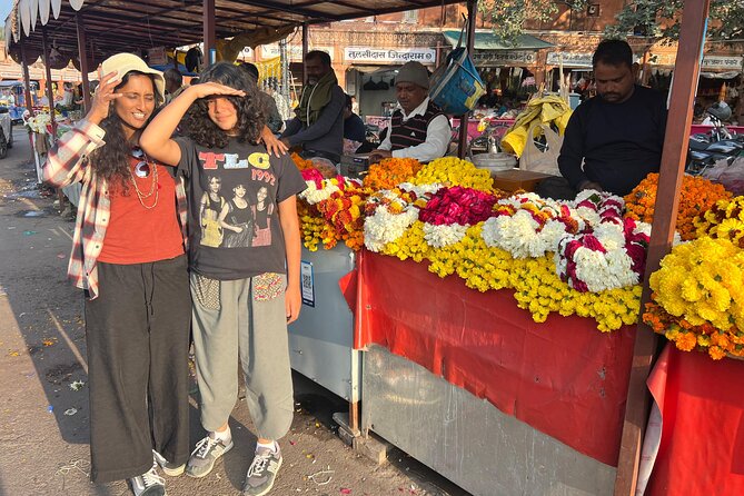 Guided Jaipur Heritage & Food Walk with Shopping - Wind View Cafe for Hawa Mahal Views, Then Markets on Hawa Mahal Road