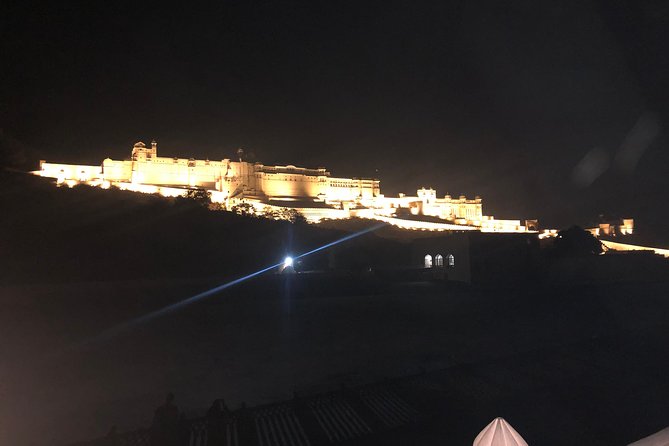 Guided Night Tour of Jaipur With Optional Street Food Tasting - Walking Old Jaipur: Jewelry Street and the Cross Roads Vibe