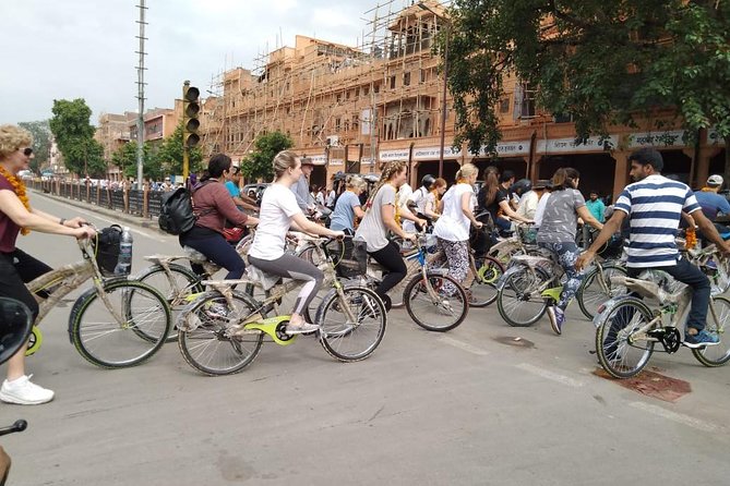 I Bike Inside Jaipur - Start at Brown SugarAxis Mall, ride out, and return to the same spot