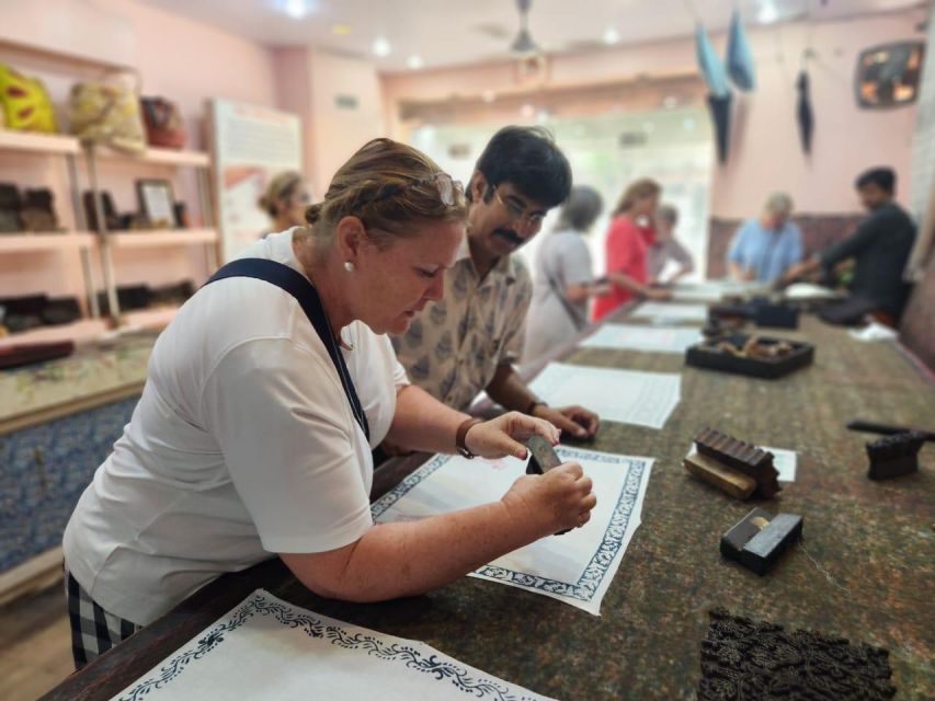Jaipur: Block Printing Workshop In the Heart of City Center - Key highlights at a glance