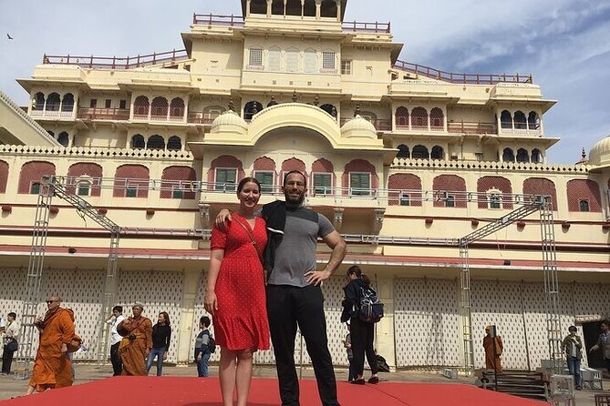 Jaipur City- 3 Day Private Tour With Day-Trip To Pushkar - Day 2 in Jaipur: stepwell engineering, City Palace courtyards, Hawa Mahal, Jantar Mantar, and old city walking