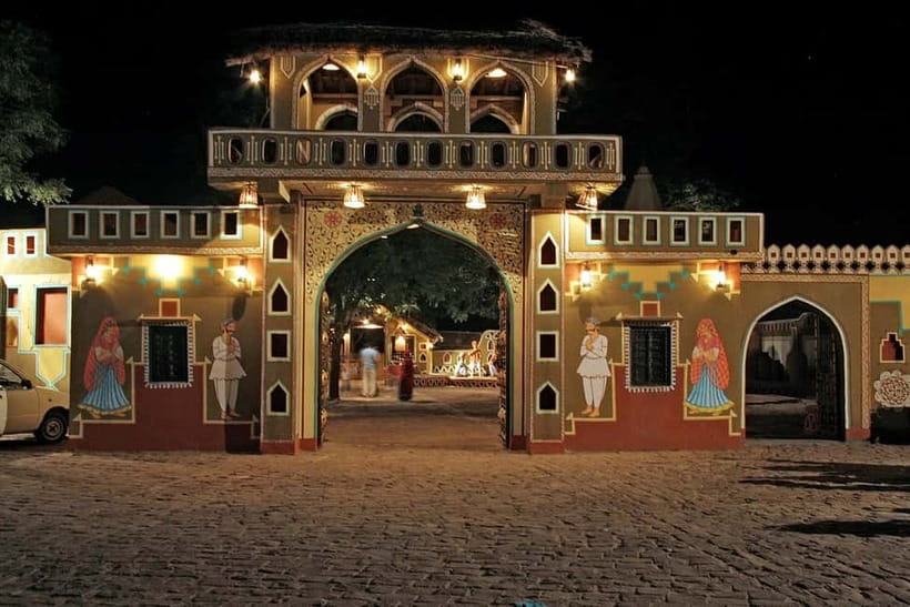 Jaipur: Cultural Evening Tour & Dinner at Chokhi Dhani - Getting there: private AC pickup, English-speaking driver, and real-world helpfulness