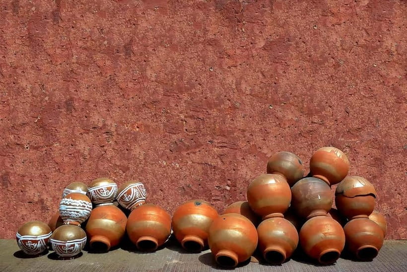 Jaipur: Cultural Tour with Artisan Craft Experiences - Clay pottery workshop, shaping your own piece in Jaipur area craft land