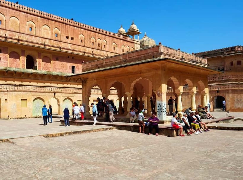 Jaipur: Explore Amber, Jaigarh & Nahargarh Fort with Sunset - Jaigarh Fort: the cannon stop and the big Aravalli views