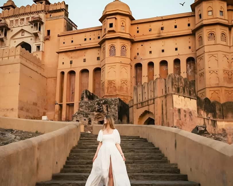 Jaipur: Half-Day Guided Sightseeing Tour with Flower Market - Jal Mahal at Man Sagar Lake, then block printing with artisans