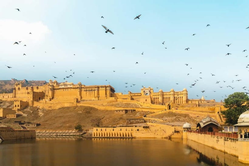 Jaipur: Half or Full-Day Sightseeing Tour with Flower Market - Royal Gaitore Ki Chhatriyan and Jal Mahal: contrast moments