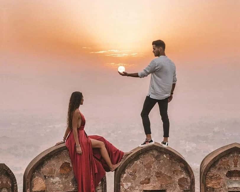 Jaipur: Instagram Photo Experience with a Guide - Panna Meena Stepwell and Jal Mahal: symmetry and reflections