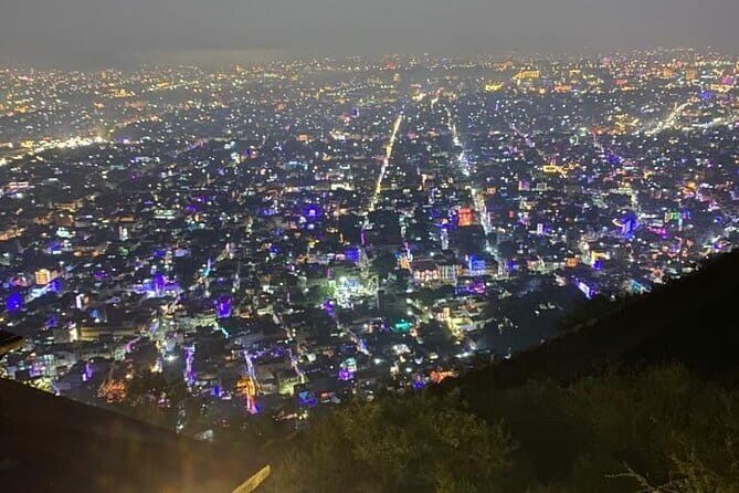 Jaipur Nahargarh Fort Sunset and Night City Tour - Albert Hall Museum lights and Amar Jawan Jyoti show