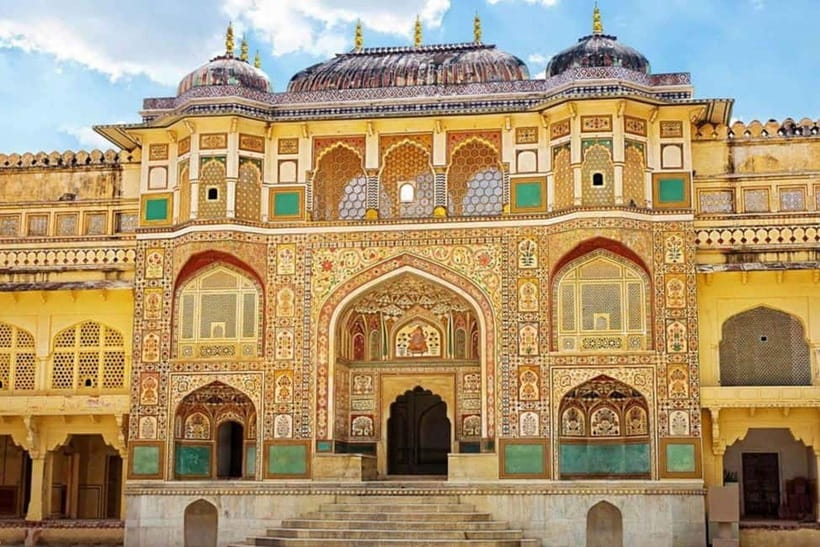 Jaipur Pink City Heritage Tour: Book By Car with Guide - Amer, then the Sheesh Mahal effect at Amber Fort