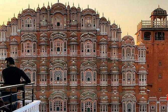 Jaipur Private Full-Day Sightseeing Tour By Car - Royal Gaitor Tombs: calm cenotaphs with a fort backdrop