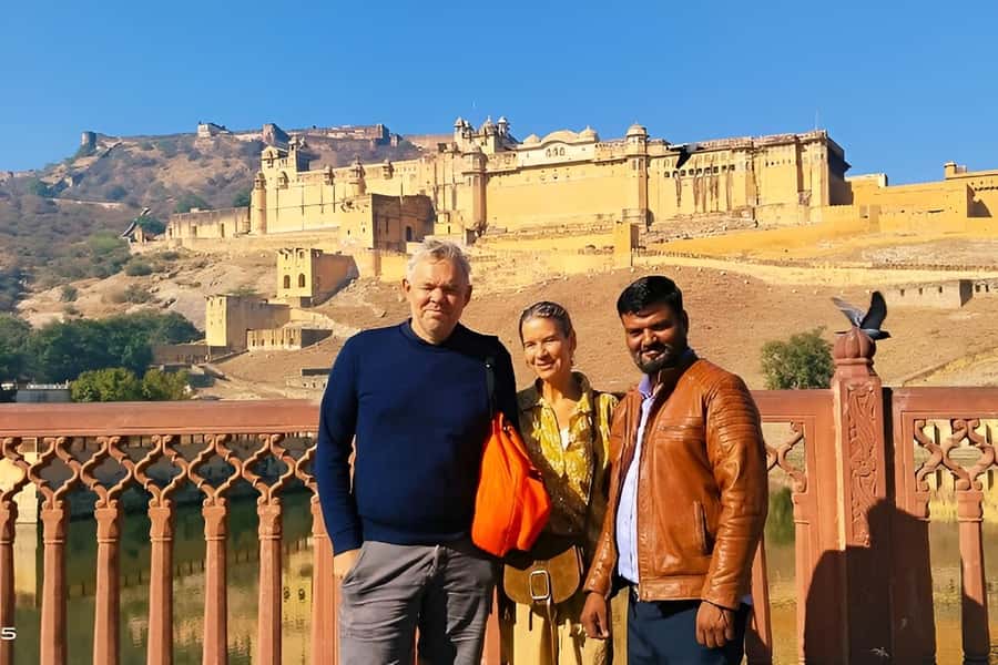 Jaipur: Tour with Nahargarh Sunrise or Monkey Temple Sunset - Amber Fort: the hilltop stop that does the heavy lifting