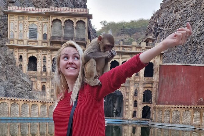 Private Jaipur Half-Day: Amber Fort, Stepwell, Jal Mahal & Gaitor - Hawa Mahal, Jantar Mantar, and City Palace to finish strong