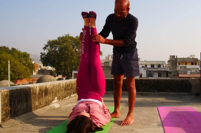 Rooftop Yoga in Jaipur – Includes Transport, Tea & Instructor - Your Morning, Made Calm: The Rooftop Yoga Flow