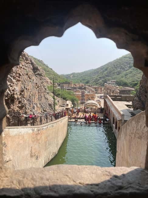 Temple tour of Jaipur with ropeway ride - Galta Ji monkey temple: sacred water tanks, rituals, and safe wildlife watching